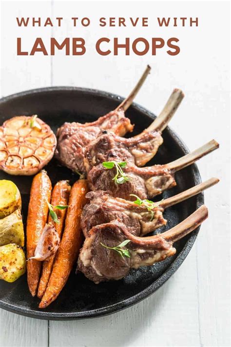 How should lamb chops be cooked?